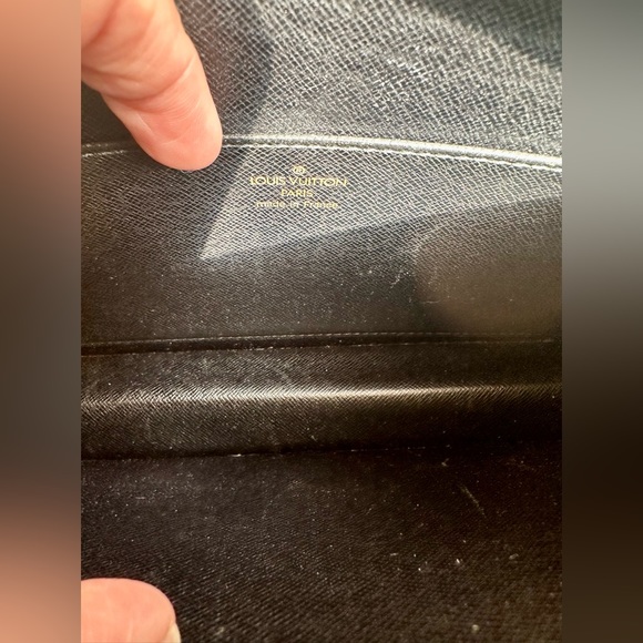 Louis Vuitton Black Epi Pouchette Homme Clutch - Picture 7 of 15